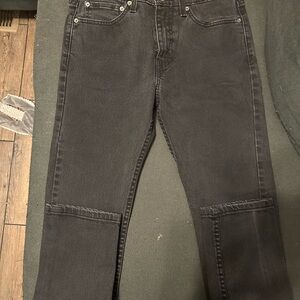 Levi's Women's Gray Straight Leg Jeans